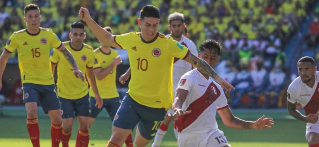 Colombia cayó frente a Perú / AFP