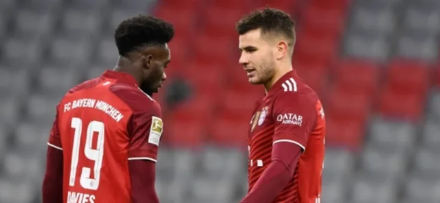 Alphonso Davies y Lucas Hernández están aislados/ AFP