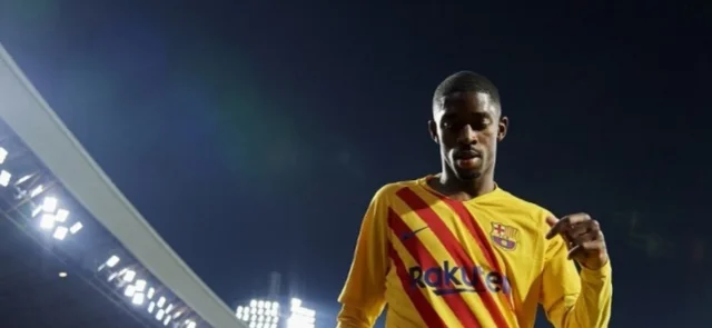 Ousmane Dembelé, jugador de Barcelona/ AFP