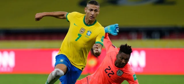 Brasil tiene 35 puntos y Ecuador suma 23 unidades. / Foto: AFP