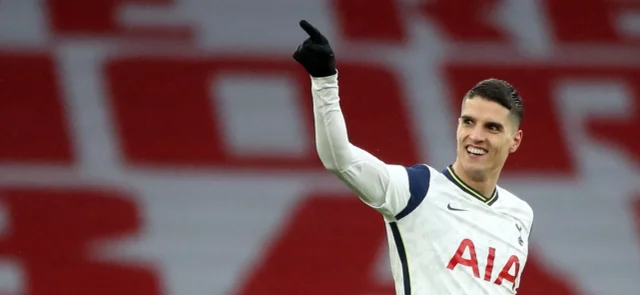 Erik Lamela, ganador del premio Psukás 2021. / Foto: AFP