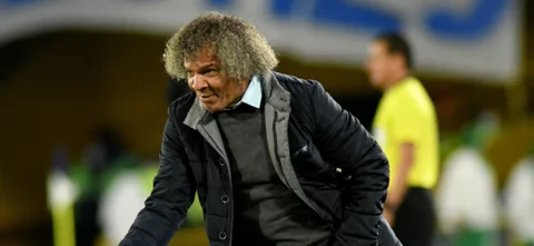 Habla Alberto Gamero, DT de Millonarios. Foto: VizzorImage / Luis Ramirez