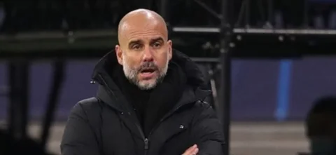 Pep Guardiola, entrenador de Manchester City/ AFP