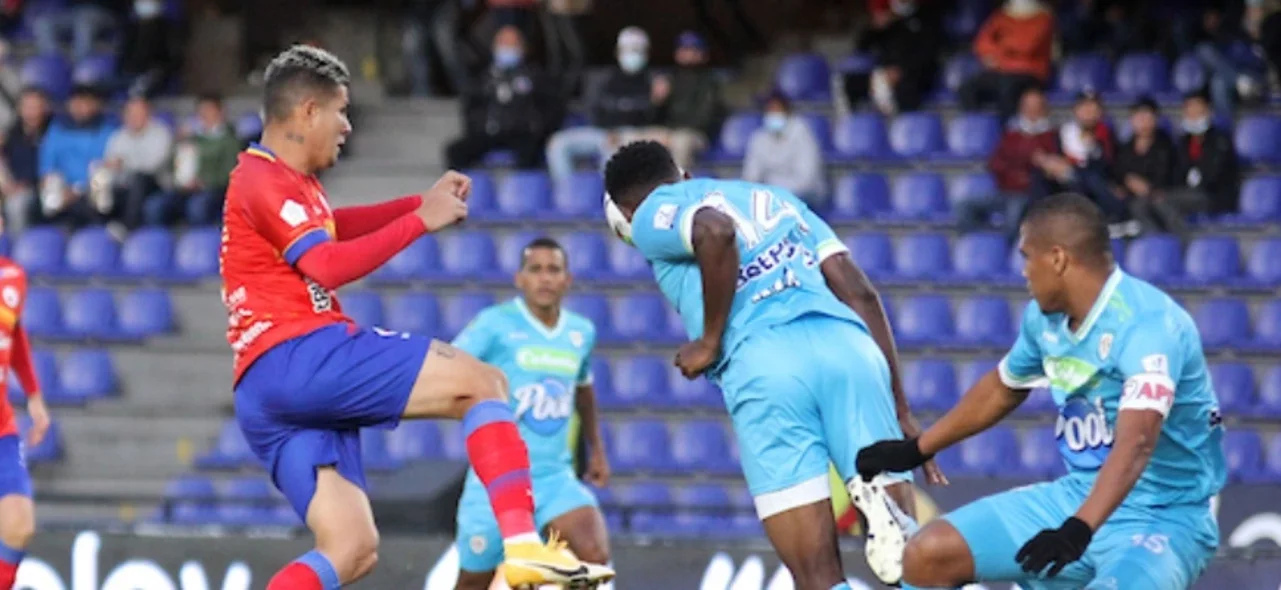 Pasto empató 1-1 con Jaguares. / Foto: VizzorImage - Leonardo Castro