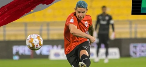 James Rodríguez, jugador colombiano de Al Rayyan/ Foto de Al Rayyan