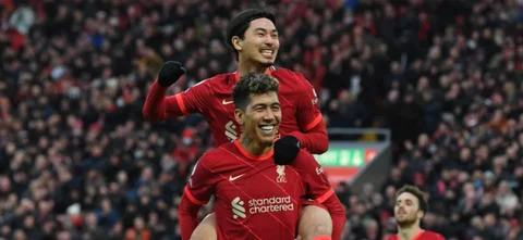 Liverpool celebró con goleada / AFP