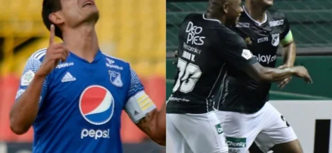 Mackalister Silva y Teófilo Gutiérrez / Foto VizzorImage