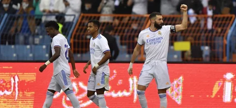 Benzema selló el marcador / AFP