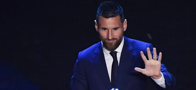 Messi, finalista en el premio a mejor jugador en The Best. / Foto: AFP