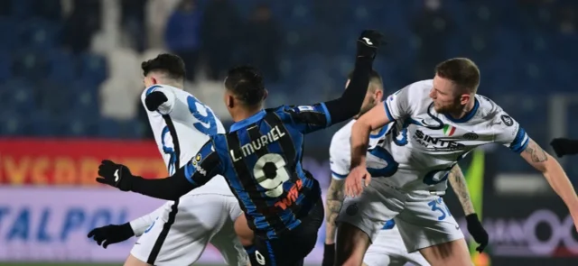 Luis Fernando Muriel en juego ante Inter / Foto AFP