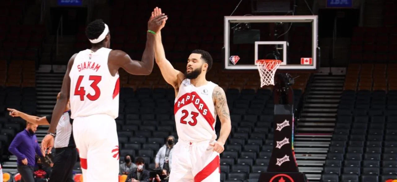 Siakam terminó con 30 puntos, 10 asistencias y 10 rebotes / AFP