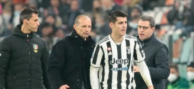 Morata, delantero de Juventus/ AFP
