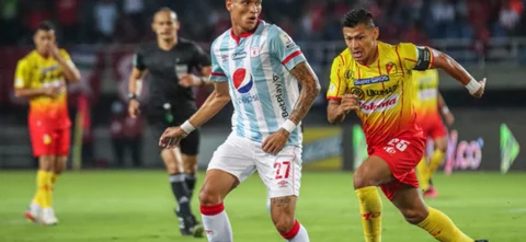 Pereira y América empataron 1-1. Foto: VizzorImage / Pablo Bohorquez