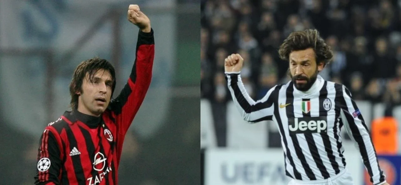 Pirlo fue uno de los mayores referentes en ambos clubes/ AFP