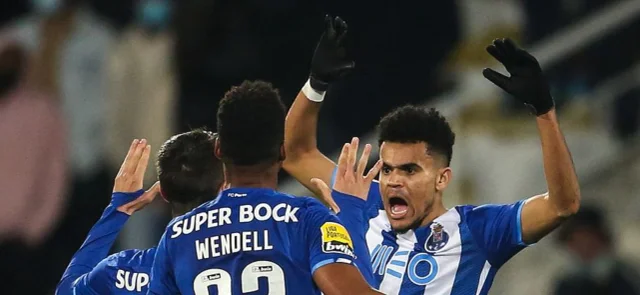 Luis Díaz marcó en el triunfo de Porto sobre Estoril / AFP