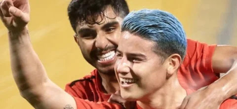 James Rodríguez, jugador colombiano de Al Rayyan/ Foto de Al Rayyan