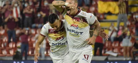 Tolima derrotó 2-1 a Unión Magdalena. Foto: VizzorImage / Joan Orjuela