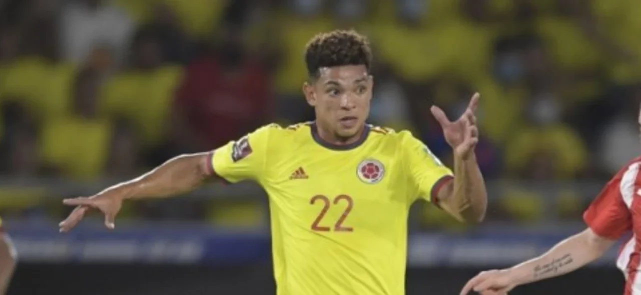 Diego Valoyes, jugador de la Selección Colombia/ AFP