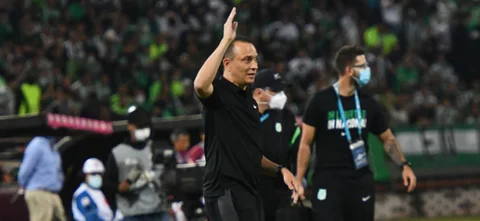Habla Alejandro Restrepo, DT de Atlético Nacional. Foto: VizzorImage / Luis Benavides