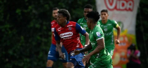 La Equidad derrotó 2-0 a Medellín. / Foto: VizzorImage - Samuel Norato