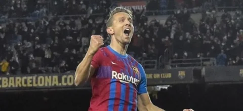 Luuk De Jong, figura de Barcelona/ AFP