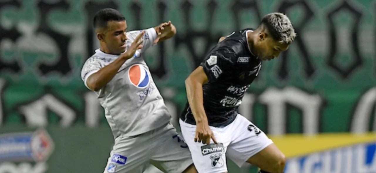Millonarios derrotó 0-2 a Deportivo Cali. / Foto: VizzorImage - Nelson Ríos