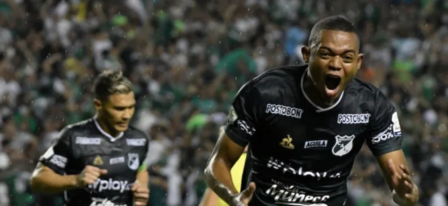 Harold Preciado, goleador de Deportivo Cali. / Foto: VizzorImage - Gabriel Aponte