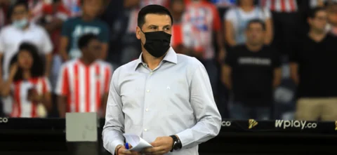 Juan Cruz Real, técnico de Junior / Foto: VizzorImage - Jairo Cassiani