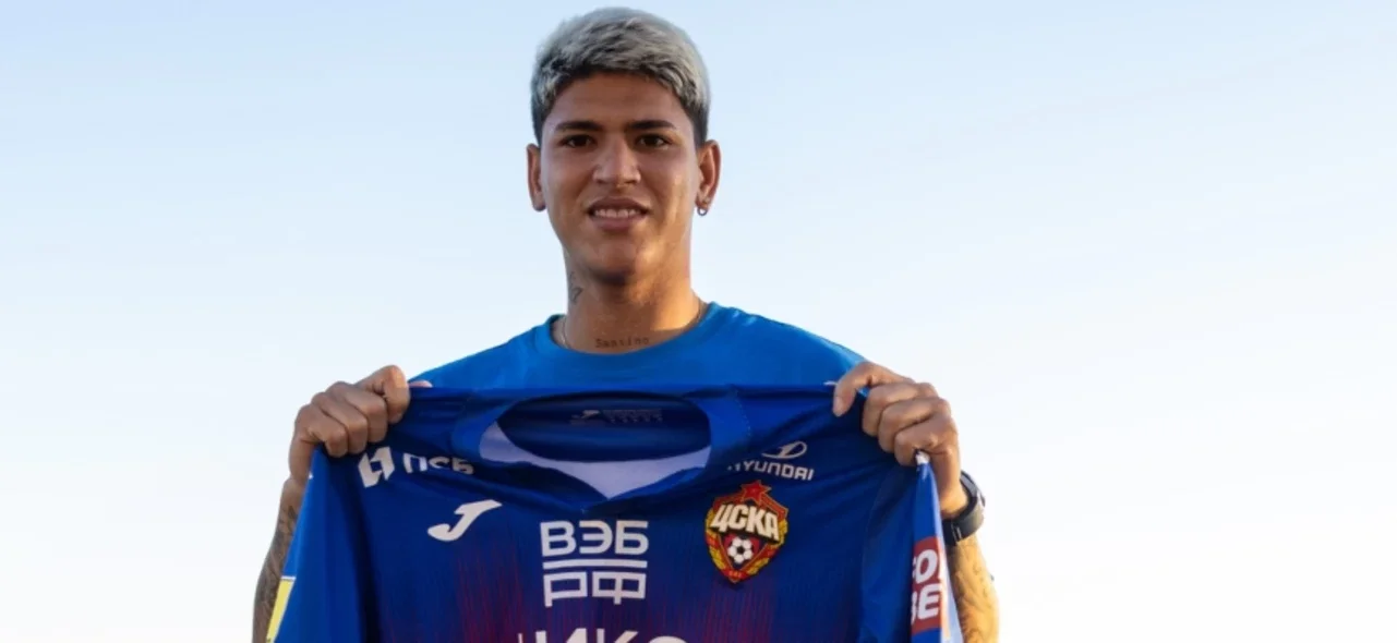 Jorge Carrascal jugará en Rusia. / Foto: CSKA Moscú
