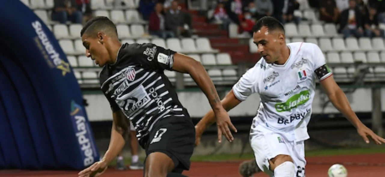 Once Caldas vs Junior | Foto: VizzorImage / Daniel Ocampo