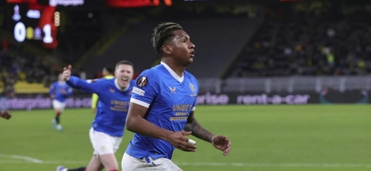 Alfredo Morelos, delantero colombiano/ AFP