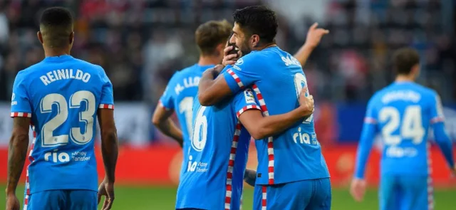 Atlético de Madrid celebró con goleada / AFP