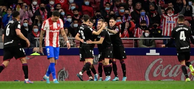 Atlético de Madrid cayó 0-1 a Levante. / Foto: AFP