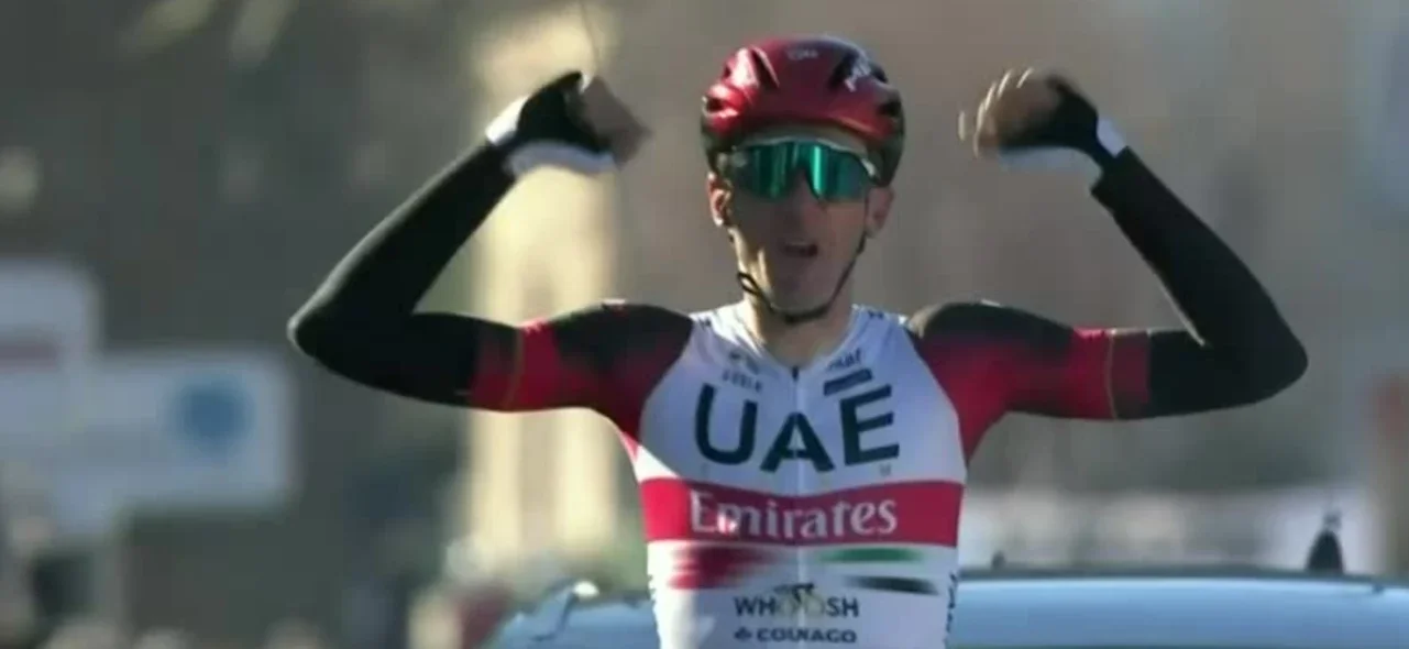 Brandon McNulty, ganador de la edición 22 de la carrera Faun Ardèche Classic.