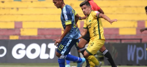 Bucaramanga venció 2-1 a Alianza Petrolera. Foto: VizzorImage / Jaime Moreno