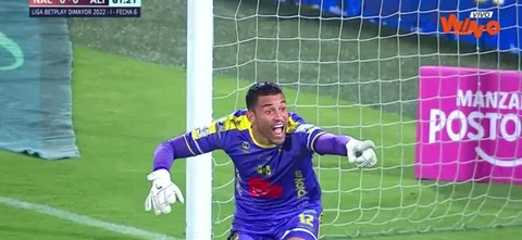 José Luis Chunga, destacado en el segundo tiempo.