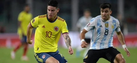 Colombia cayó frente a Argentina / AFP