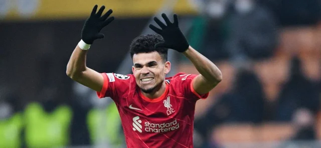 Luis Díaz marcó su primer gol con Liverpool / AFP