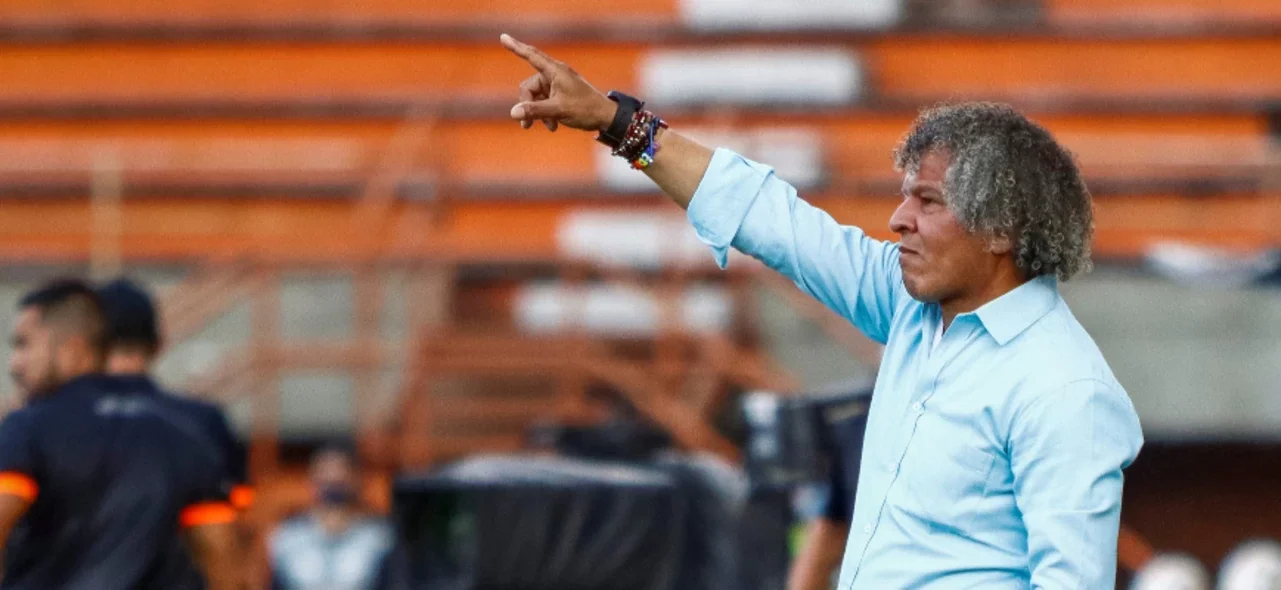 Alberto Gamero, técnico de Millonarios. Foto: VizzorImage / Andrés Álvarez