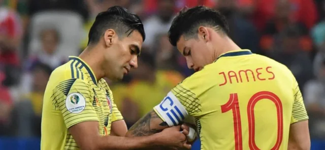 James felicitó a Falcao por su cumpleaños / AFP