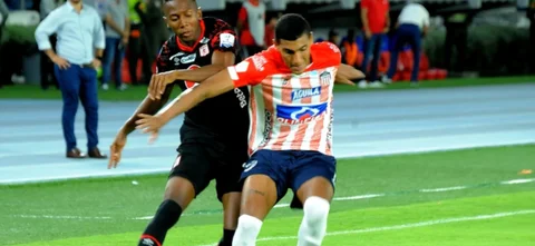 Junior venció 1-0 a América. Foto: VizzorImage / Jesus Rico