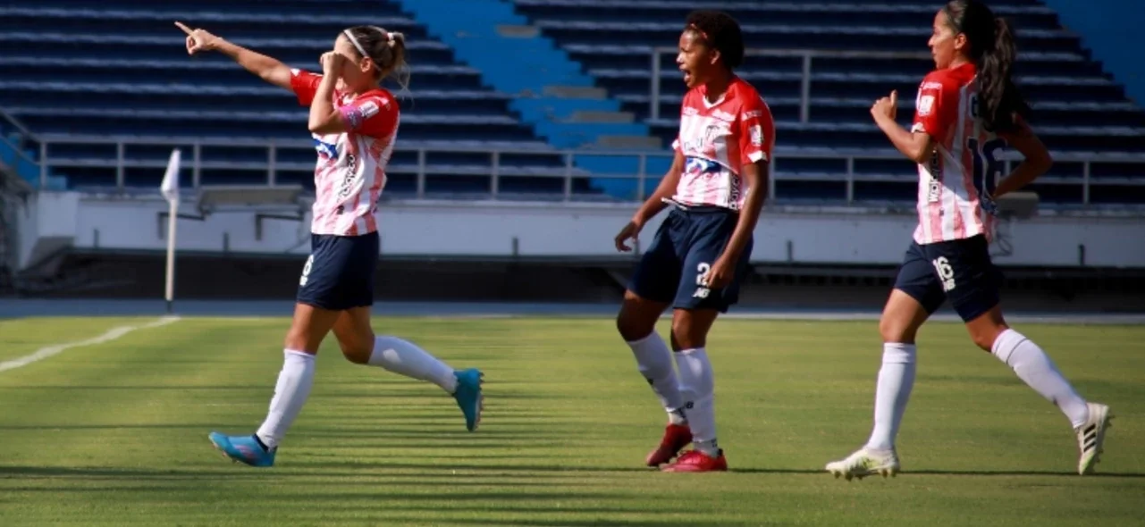 Junior goleó 3-0 a Bucaramanga. Foto: VizzorImage / Jesus Rico