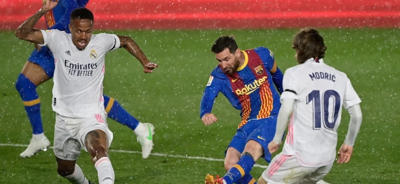 Messi también ha realizado 14 asistencias en partidos ante Real Madrid/ AFP