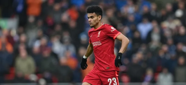 Debut de Luis Díaz con Liverpool / Foto AFP