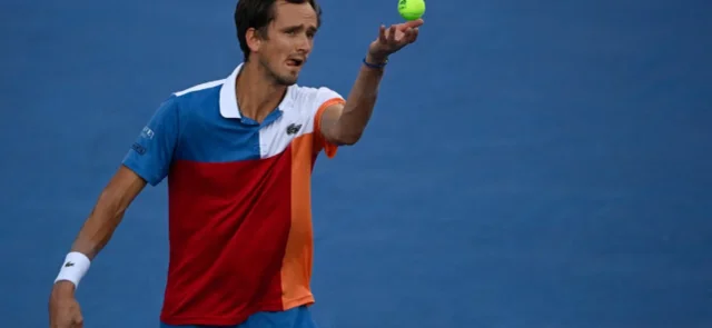 Daniil Medvedev será número uno del mundo a partir de la próxima semana. Foto: AFP