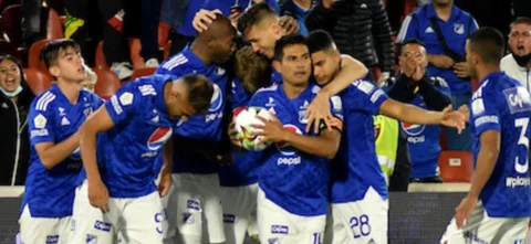 Millonarios superó 1-0 a Unión Magdalena. / Foto: VizzorImage - Luis Ramírez