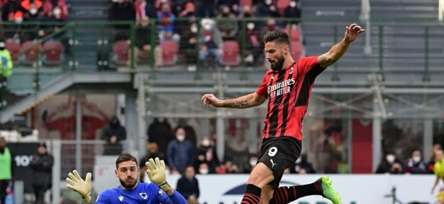 Milán volvió al liderato de la Serie A / Foto AFP