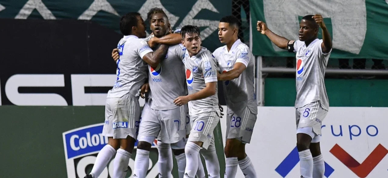 Millonarios derrotó 0-2 a Deportivo Cali. / Foto: VizzorImage - Nelson Ríos
