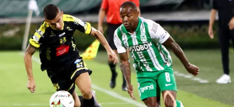 Dorlan Pabón fue uno de los jugadores más incisivos de Nacional | Foto: VizzorImage / Andres Álvarez