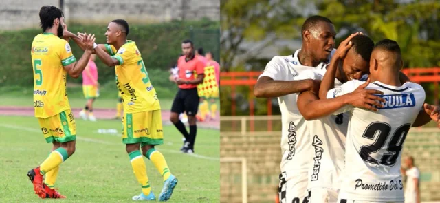 Leones y Boyacá Chicó se mantienen invictos / Fotos VizzorImage